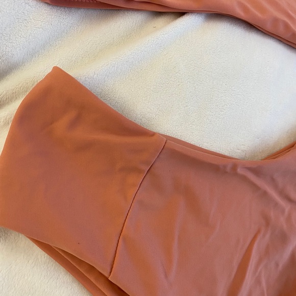 Salmon Swimsuit set - Picture 2 of 3